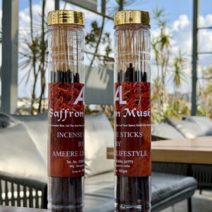 Saffron Musk Incense Sticks